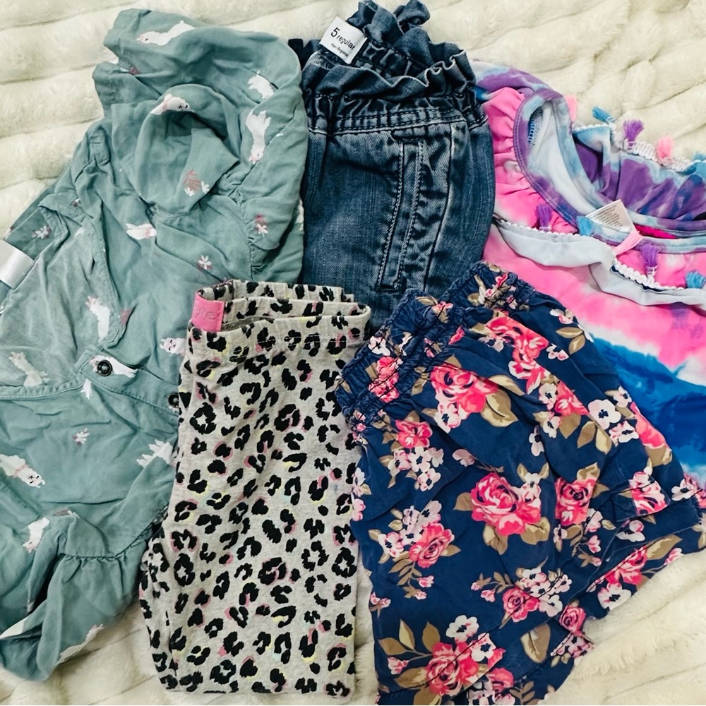 Colorful Kids Clothing Bundle Size 5